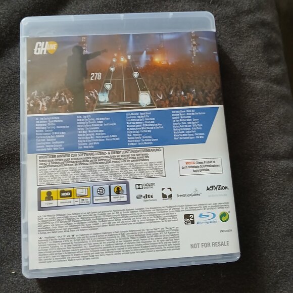 Guitar Hero Live game and dongle for PS3 - Picture 2 of 3